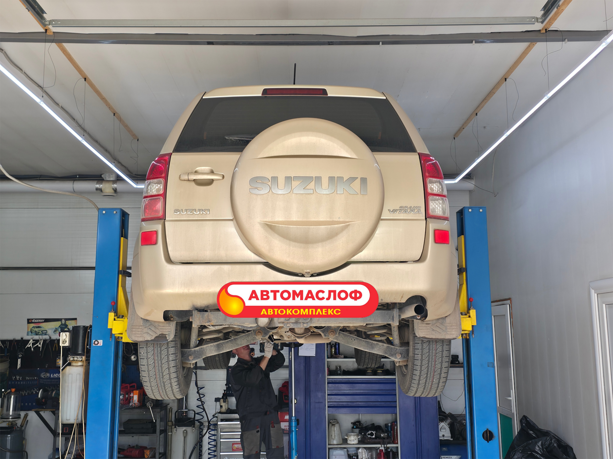 Аппаратная замена масла в АКПП Suzuki Grand Vitara 2.4  Aisin AW 03-72LE