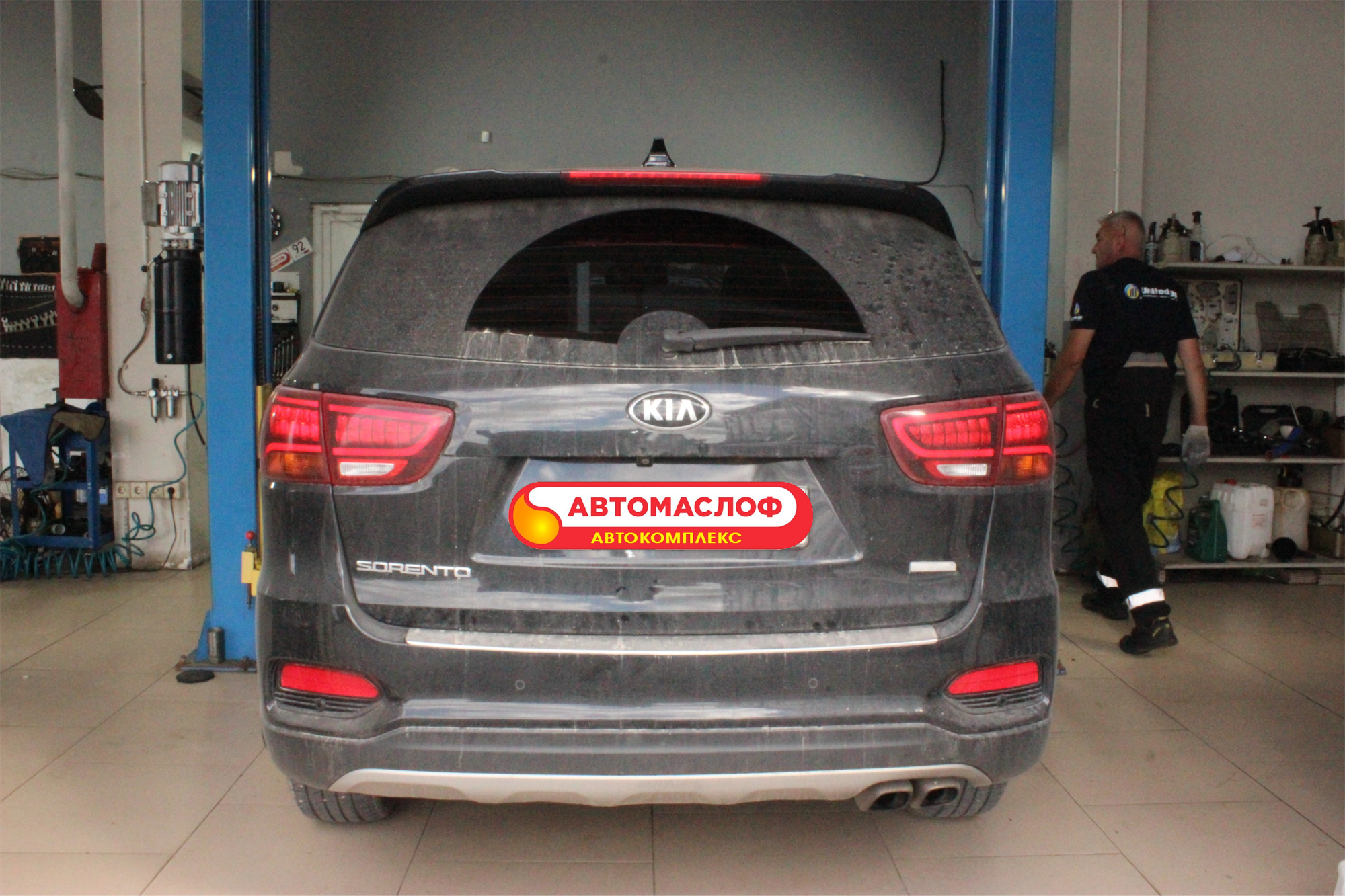 Аппаратная замена масла в АКПП Kia Sorento 2.0D A8LF1 (A8F36)